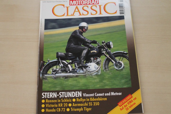 Deckblatt Motorrad Classic (05/1994)